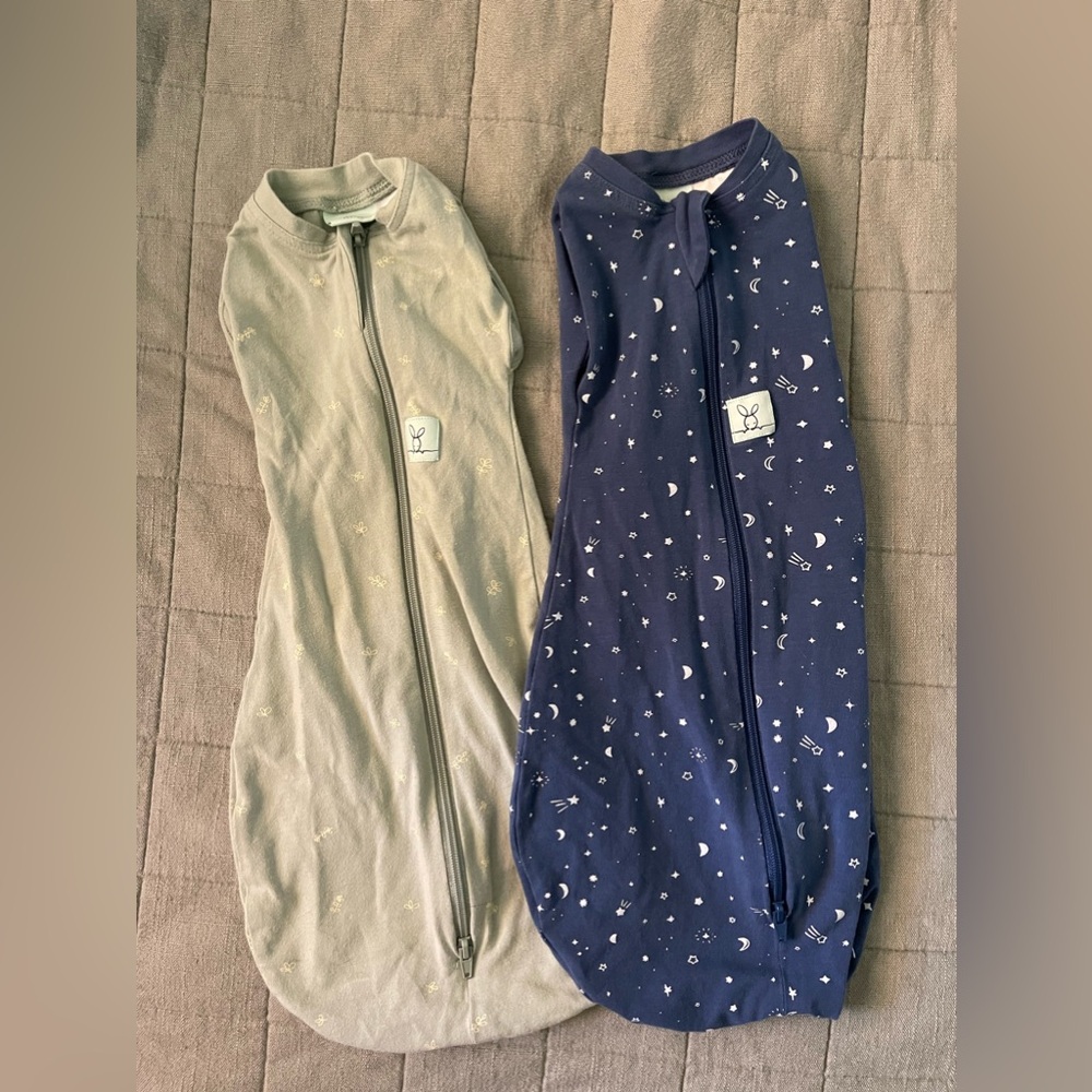 Ergobaby newborn zip swaddles